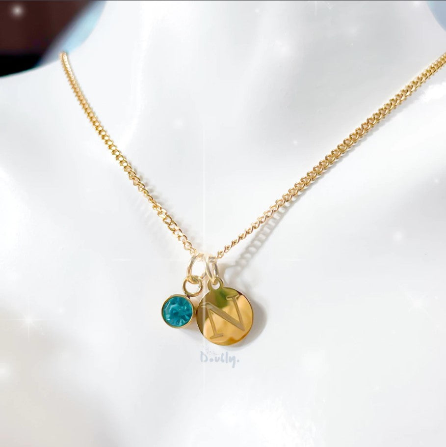 Personalized Initial Necklace | Doubly.