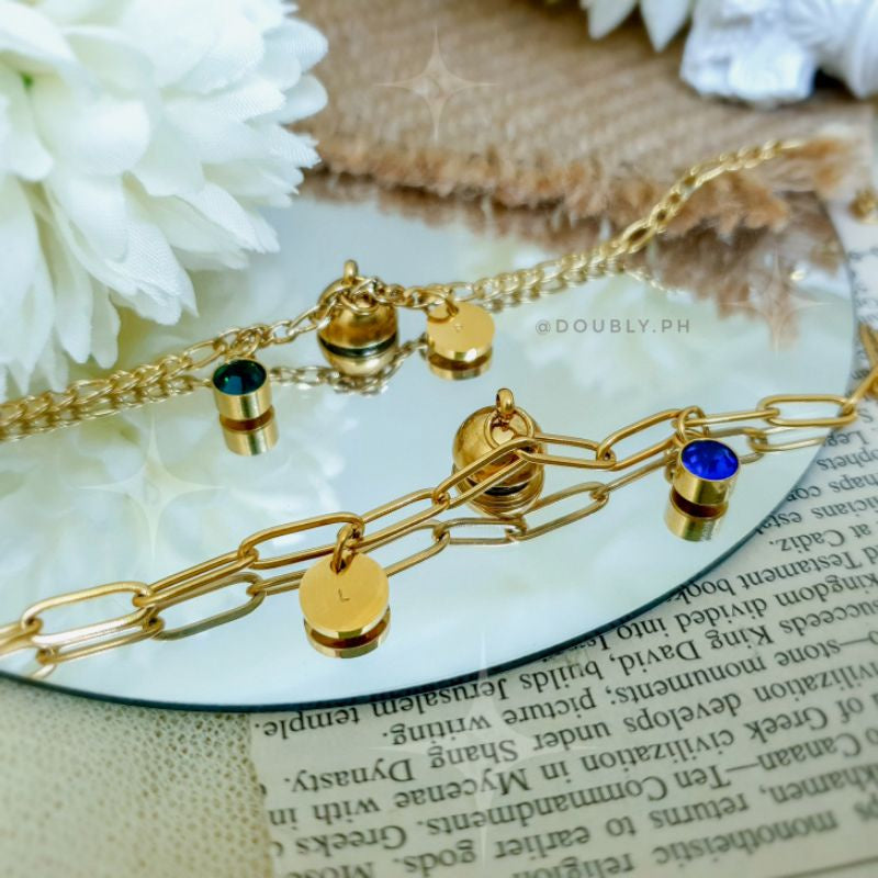 Initial Orb Link Couple Magnetic Connection Bracelet | Doubly PH