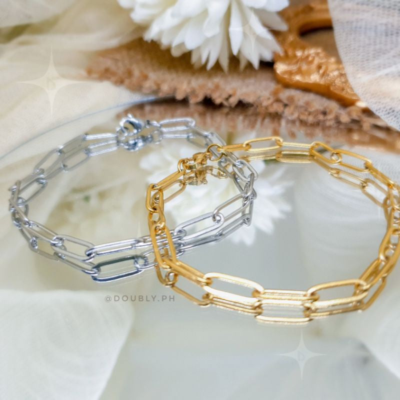 Paperclip Bracelet or Necklace | Doubly PH