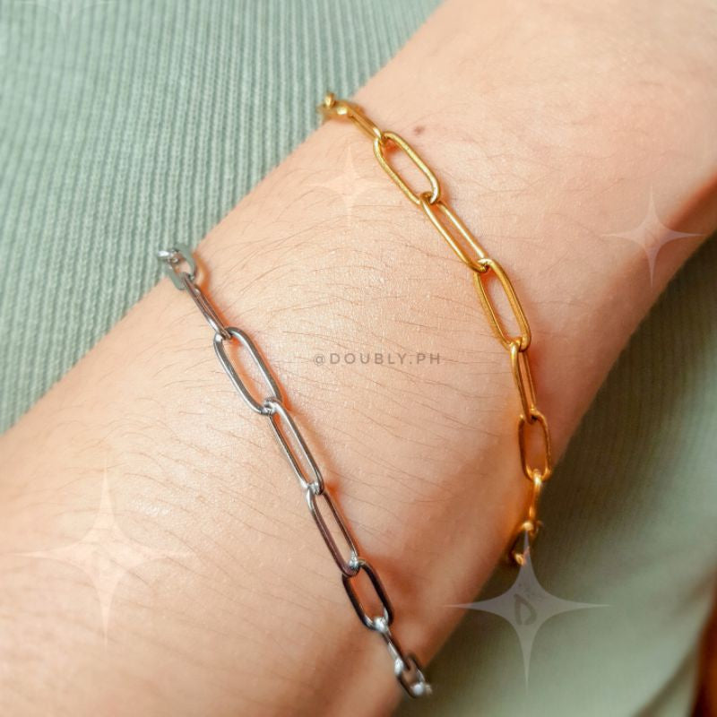 Paperclip Bracelet or Necklace | Doubly PH