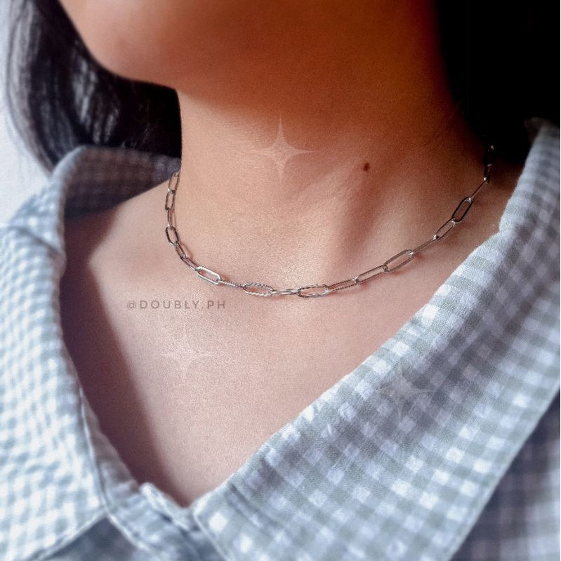 Paperclip Bracelet or Necklace | Doubly PH