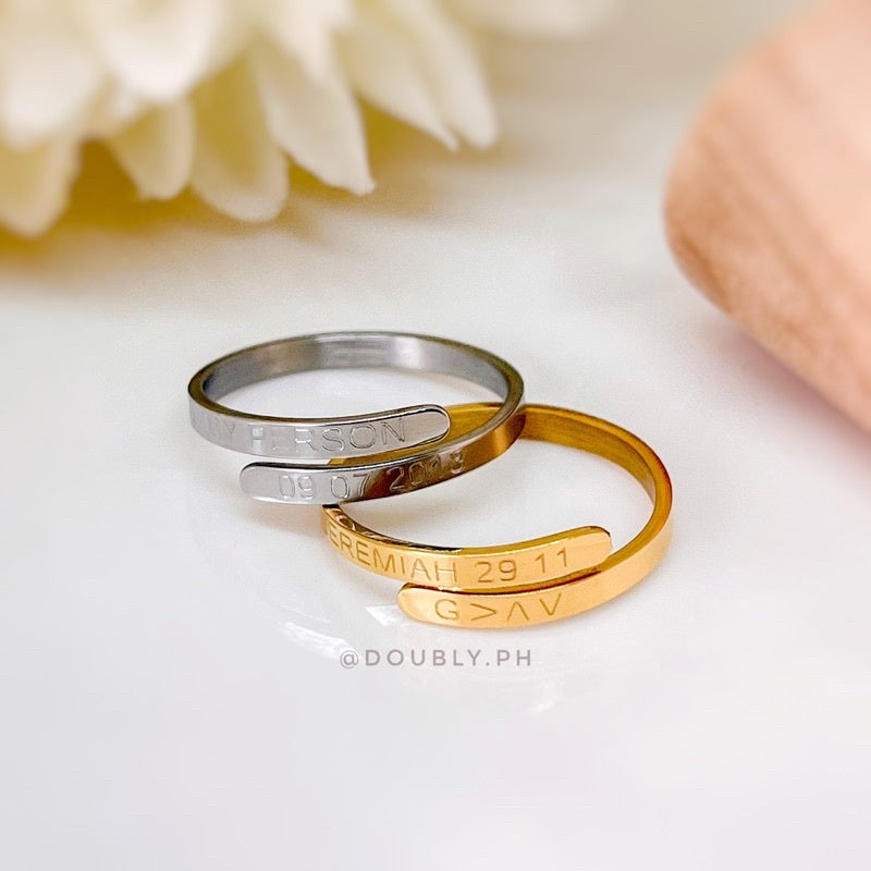 Personalized Cosmic Ring | Doubly PH