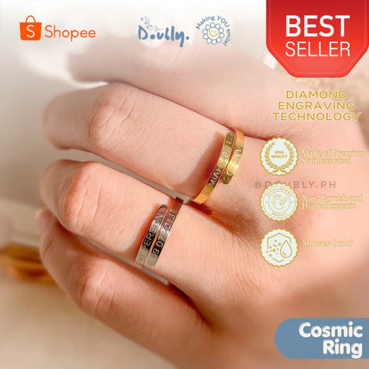 Personalized Cosmic Ring | Doubly PH